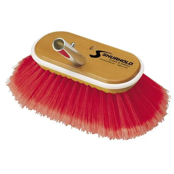 965 – SHURHOLD IND Scrub Brush, Use On Gelcoat/ Clear Coat/ Fiberglass/ Paint Surfaces And Textured And Non-Skid Surf...